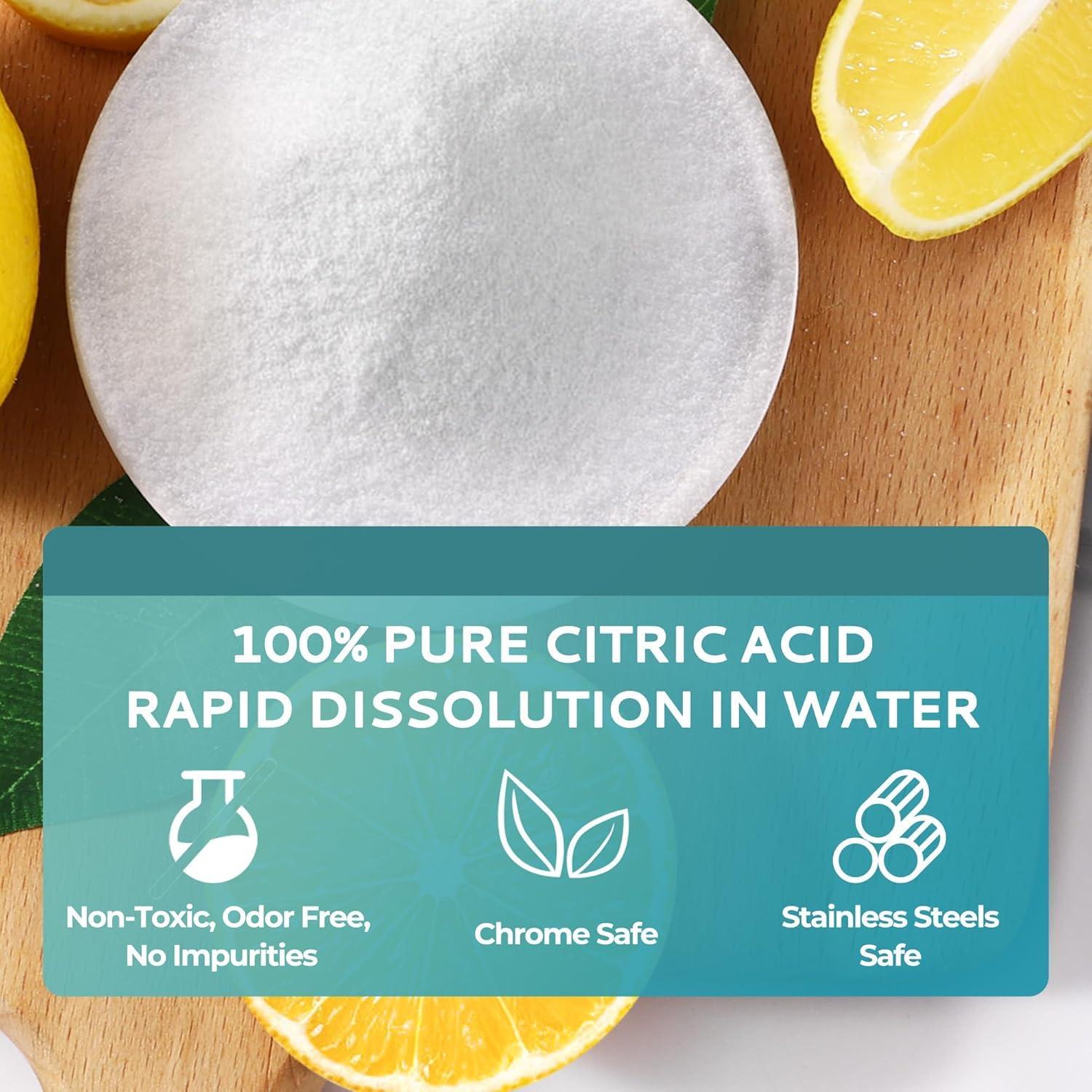 imageEUHOMY Ice Maker Cleaner ampamp Descaler  4 Use ampamp Individually Packed  Ice Machine Cleaner with Organic Citric Acid Descaling Powder Ideal for All Brands12 Ounceupgrade pack of 1