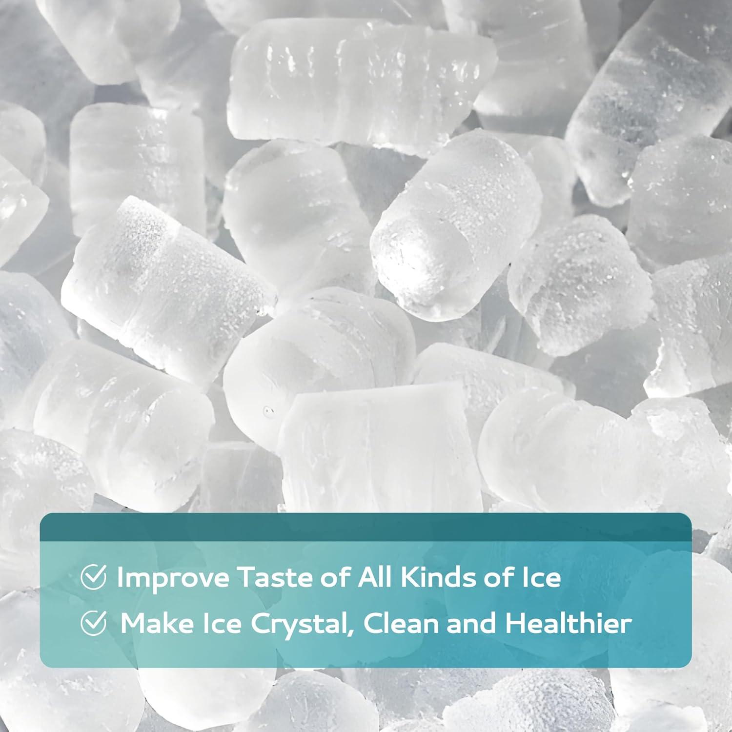 imageEUHOMY Ice Maker Cleaner ampamp Descaler  4 Use ampamp Individually Packed  Ice Machine Cleaner with Organic Citric Acid Descaling Powder Ideal for All Brands12 Ounceupgrade pack of 1