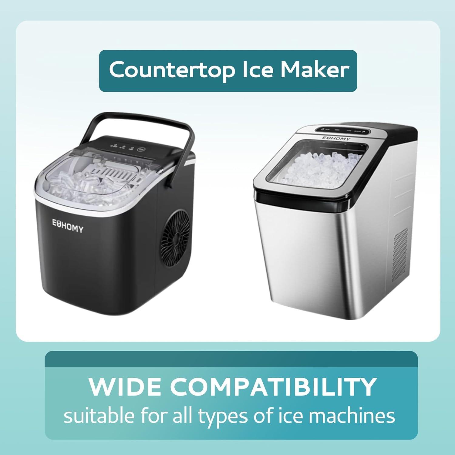 imageEUHOMY Ice Maker Cleaner ampamp Descaler  4 Use ampamp Individually Packed  Ice Machine Cleaner with Organic Citric Acid Descaling Powder Ideal for All Brands12 Ounceupgrade pack of 1