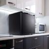imageEUHOMY 11 CuFt Mini Freezer  Single Door Upright Freezer with Removable Shelf Reversible Door Compact Deep Freezer for HomeKitchenGarageBlack