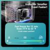 imageEUHOMY 12 Volt Refrigerator 17QT16L Car Refrigerator APP Control Car Fridge 100240V AC 1224V DC Portable Freezer 468 12V Cooler For Van Fishing Camping Travel HomeWhite Black