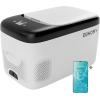 imageEUHOMY 12 Volt Refrigerator 17QT16L Car Refrigerator APP Control Car Fridge 100240V AC 1224V DC Portable Freezer 468 12V Cooler For Van Fishing Camping Travel HomeWhite Black