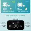imageEUHOMY 12 Volt Refrigerator 17QT16L Car Refrigerator APP Control Car Fridge 100240V AC 1224V DC Portable Freezer 468 12V Cooler For Van Fishing Camping Travel HomeWhite Black
