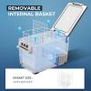 imageEUHOMY 12 Volt Refrigerator 19QT18L Compressor Electric Cooler APP Control Car Fridge 468 Portable Refrigerator 1224V DC 100240V AC Portable Freezer for Camping Travel Boat47QT