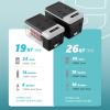 imageEUHOMY 12 Volt Refrigerator 19QT18L Compressor Electric Cooler APP Control Car Fridge 468 Portable Refrigerator 1224V DC 100240V AC Portable Freezer for Camping Travel Boat19 QT