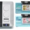 imageEUHOMY 12 Volt Refrigerator 32QT30L Electric Cooler Car Fridge APP Control Car Refrigerator 1224V DC 100240V AC Portable Freezer Usable Battery for Camping Travel Truck OutdoorRefrigerator