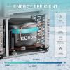 imageEUHOMY 12 Volt Refrigerator 48QT45L Electric Cooler 12V Fridge APP Control 12V Cooler 468 Portable Freezer 1224V DC 100240V AC for Camping Travel Truck Home48QT