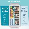 imageEUHOMY 12 Volt Refrigerator 48QT45L Electric Cooler 12V Fridge APP Control 12V Cooler 468 Portable Freezer 1224V DC 100240V AC for Camping Travel Truck Home37QT