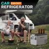 imageEUHOMY 12 Volt Refrigerator 48QT45L Electric Cooler 12V Fridge APP Control 12V Cooler 468 Portable Freezer 1224V DC 100240V AC for Camping Travel Truck Home37QT