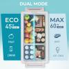 imageEUHOMY 12 Volt Refrigerator 48QT45L Electric Cooler 12V Fridge APP Control 12V Cooler 468 Portable Freezer 1224V DC 100240V AC for Camping Travel Truck Home48QT