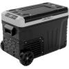 imageEUHOMY 12 Volt Refrigerator 53QT50L Electric Cooler Portable Freezer 12V24V DC 100240V AC 12V Fridge 468 12V Cooler with Wheels ampamp 2 Baskets for Travel Truck Boat CampingRefrigerator