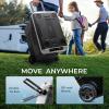 imageEUHOMY 12 Volt Refrigerator 53QT50L Electric Cooler Portable Freezer 12V24V DC 100240V AC 12V Fridge 468 12V Cooler with Wheels ampamp 2 Baskets for Travel Truck Boat CampingRefrigerator