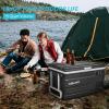 imageEUHOMY 12 Volt Refrigerator 59QT55L 12V Fridge APP Control Electric Cooler 1224V DC 110240V AC Car Refrigerator 068 12 Volt Cooler for Camping Trip Truck Boating Outdoor80 QT