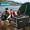 imageEUHOMY 12 Volt Refrigerator 59QT55L 12V Fridge APP Control Electric Cooler 1224V DC 110240V AC Car Refrigerator 068 12 Volt Cooler for Camping Trip Truck Boating Outdoor59 QT