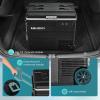 imageEUHOMY 12 Volt Refrigerator 59QT55L 12V Fridge APP Control Electric Cooler 1224V DC 110240V AC Car Refrigerator 068 12 Volt Cooler for Camping Trip Truck Boating Outdoor69QT