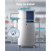 imageEUHOMY Commercial Ice Maker Machine 400Lbs24H SECOP CompressorampampETL Approval Industrial Ice Machine 250Lbs Storage Ice Ready in 815 min Stainless Steel Ice Maker for BarCafeRestaurantBusinessSilver