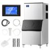 imageEUHOMY Commercial Ice Maker Machine 400Lbs24H SECOP CompressorampampETL Approval Industrial Ice Machine 250Lbs Storage Ice Ready in 815 min Stainless Steel Ice Maker for BarCafeRestaurantBusinessSilver