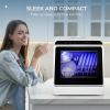 imageEUHOMY Countertop Dishwasher Portable with 6 Programs 5L Builtin Water Tank for Apartments ampamp RV 167 HighTemp No Hookup Needed Mini Dishwasher with Baby Care Air DryQuickECOFruitNormal Mode
