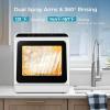 imageEUHOMY Countertop Dishwasher Portable with 6 Programs 5L Builtin Water Tank for Apartments ampamp RV 167 HighTemp No Hookup Needed Mini Dishwasher with Baby Care Air DryQuickECOFruitNormal Mode
