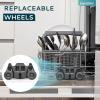 imageEUHOMY Countertop Dishwasher with 5L Builtin Water Tankampamp Inlet Hose Portable Mini Dishwashers with 6 Programs for Small Apartments Dorms and RVsHighTempampamp AirDry Function No Hookup NeededDishwasher Wheel