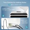 imageEUHOMY Countertop Dishwasher with 5L Builtin Water Tankampamp Inlet Hose Portable Mini Dishwashers with 6 Programs for Small Apartments Dorms and RVsHighTempampamp AirDry Function No Hookup NeededDishwasher