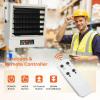 imageEUHOMY Electric Garage Heater 7500 Watt 240V Hardwired Ceiling Workshop heater with FullFunction Remote ampamp 9Hour Timer ETL Compliant Wall Heater Suitable for Garage Workshop Warehouse10 000Watt