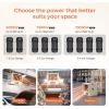 imageEUHOMY Electric Garage Heater 7500 Watt 240V Hardwired Ceiling Workshop heater with FullFunction Remote ampamp 9Hour Timer ETL Compliant Wall Heater Suitable for Garage Workshop Warehouse5 000Watt