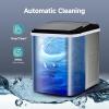 imageEUHOMY Nugget Ice Makers Countertop Ready in 8 Mins 35lbs24H SelfCleaning Portable Ice Maker Machine with Ice Scoop ampamp Basket Sonic Ice Maker with Chewable Pellet Ice for HomePartyRVCampingSilver