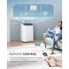 imageEUHOMY Portable Air Conditioners 12000 Btu 3 in 1 Portable Cooling AC with Dehumidifier Fan Modes Standup AC Unit with 46dB Low Noise ampamp 24H Timer Sleep Mode for Bedroom Rooms up to 550 SqFt12000 BTU NEW