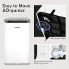 imageEUHOMY Portable Air Conditioners 12000 Btu 3 in 1 Portable Cooling AC with Dehumidifier Fan Modes Standup AC Unit with 46dB Low Noise ampamp 24H Timer Sleep Mode for Bedroom Rooms up to 550 SqFt11 000 BTU