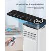 imageEUHOMY Portable Air Conditioners 12000 Btu 3 in 1 Portable Cooling AC with Dehumidifier Fan Modes Standup AC Unit with 46dB Low Noise ampamp 24H Timer Sleep Mode for Bedroom Rooms up to 550 SqFt7 000 BTU