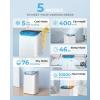 imageEUHOMY Portable Air Conditioners 8000 Btu 3 in 1 Portable Cooling AC with Dehumidifier Fan Sleep Modes AC Unit with Remote Control ampamp 24H Timer for Bedroom Rooms Apartments up to 350 SqFt12 000 BTUs with Heat