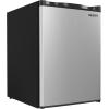 imageEUHOMY Upright freezer 30 Cubic Feet Single Door Compact Mini Freezer with Reversible Stainless Steel Door Small freezer for HomeDormsApartmentOffice SilverSilver