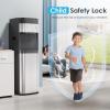 imageEuhomy Bottom Loading Water Cooler for 5 Gallons 3 Temperature SettingsColdHotWarm Child Safety Lock Water Dispenser for Apartments Schools Companies BlackSliver3 or 5 gallon bottle