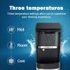 imageEuhomy Bottom Loading Water Cooler for 5 Gallons 3 Temperature SettingsColdHotWarm Child Safety Lock Water Dispenser for Apartments Schools Companies BlackSliver3 gallon bottle
