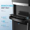 imageEuhomy Bottom Loading Water Cooler for 5 Gallons 3 Temperature SettingsColdHotWarm Child Safety Lock Water Dispenser for Apartments Schools Companies BlackSliver5 gallon bottle