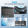 imageEuhomy Bottom Loading Water Cooler for 5 Gallons 3 Temperature SettingsColdHotWarm Child Safety Lock Water Dispenser for Apartments Schools Companies BlackSliver5 gallon bottle