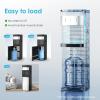imageEuhomy Bottom Loading Water Cooler for 5 Gallons 3 Temperature SettingsColdHotWarm Child Safety Lock Water Dispenser for Apartments Schools Companies BlackSliver3 or 5 gallon bottle