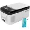 imageEUHOMY 12 Volt Refrigerator 17QT16L Car Refrigerator APP Control Car Fridge 100240V AC 1224V DC Portable Freezer 468 12V Cooler For Van Fishing Camping Travel HomeWhite Black