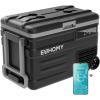 imageEUHOMY 12 Volt Refrigerator 59QT55L 12V Fridge APP Control Electric Cooler 1224V DC 110240V AC Car Refrigerator 068 12 Volt Cooler for Camping Trip Truck Boating Outdoor49QT
