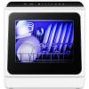 imageEUHOMY Countertop Dishwasher with 5L Builtin Water Tankampamp Inlet Hose Portable Mini Dishwashers with 6 Programs for Small Apartments Dorms and RVsHighTempampamp AirDry Function No Hookup NeededDishwasher