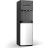 imageEuhomy SelfCleaning Bottom Loading Water Dispenser 3 TemperaturesColdHotWarm with Child Lock Display Light Suitable for Apartments Schools Companies BlackampampSilver