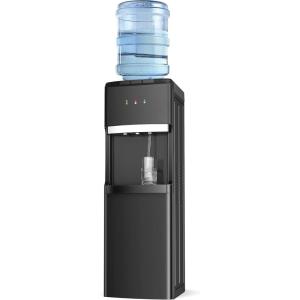 imageEuhomy Bottom Loading Water Cooler for 5 Gallons 3 Temperature SettingsColdHotWarm Child Safety Lock Water Dispenser for Apartments Schools Companies BlackSliver5 gallon bottle