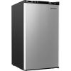 imageEUHOMY 31 CuFt Mini Fridge with Freezer Single Door Compact Refrigerator Adjustable Thermostat Mini Refrigerator Low Power Mini fridge for Bedroom Dorm Office New BlackSilver