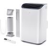 imageEUHOMY Portable Air Conditioners 12000 Btu 3 in 1 Portable Cooling AC with Dehumidifier Fan Modes Standup AC Unit with 46dB Low Noise ampamp 24H Timer Sleep Mode for Bedroom Rooms up to 550 SqFt14 000 BTU