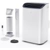 imageEUHOMY Portable Air Conditioners 8000 Btu 3 in 1 Portable Cooling AC with Dehumidifier Fan Sleep Modes AC Unit with Remote Control ampamp 24H Timer for Bedroom Rooms Apartments up to 350 SqFt12 000 BTUs with Heat