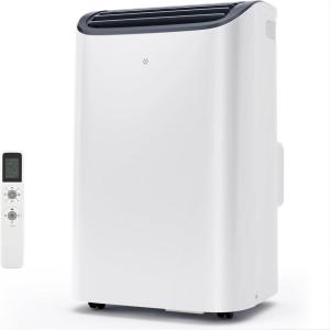 imageEUHOMY Portable Air Conditioners 12000 Btu 3 in 1 Portable Cooling AC with Dehumidifier Fan Modes Standup AC Unit with 46dB Low Noise ampamp 24H Timer Sleep Mode for Bedroom Rooms up to 550 SqFt12000 BTU NEW