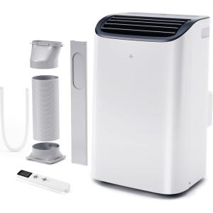 imageEUHOMY Portable Air Conditioners 12000 Btu 3 in 1 Portable Cooling AC with Dehumidifier Fan Modes Standup AC Unit with 46dB Low Noise ampamp 24H Timer Sleep Mode for Bedroom Rooms up to 550 SqFt14 000 BTU