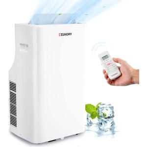 imageEUHOMY Portable Air Conditioners 12000 Btu 3 in 1 Portable Cooling AC with Dehumidifier Fan Modes Standup AC Unit with 46dB Low Noise ampamp 24H Timer Sleep Mode for Bedroom Rooms up to 550 SqFt11 000 BTU