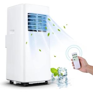 imageEUHOMY Portable Air Conditioners 8000 Btu 3 in 1 Portable Cooling AC with Dehumidifier Fan Sleep Modes AC Unit with Remote Control ampamp 24H Timer for Bedroom Rooms Apartments up to 350 SqFt8 000 BTUs  2024